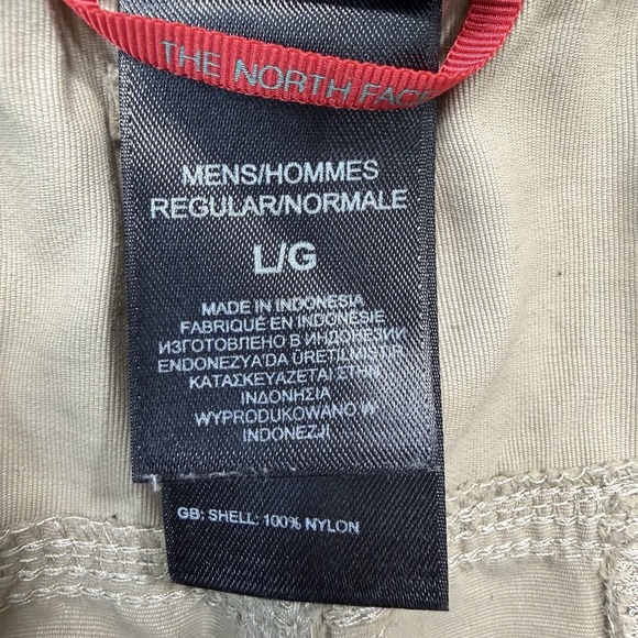Vtg The North Face Mens Large Spell Out Belted Convertible Cargo Pants Shorts - Picture 5 of 11